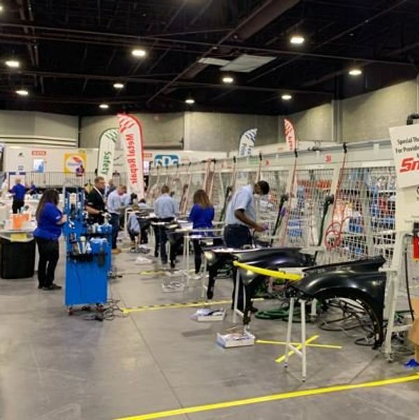 Competiton floor at Skills USA.