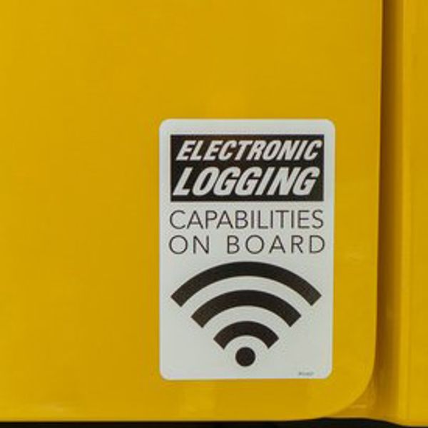 eld on truck