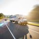 Truck on Highway