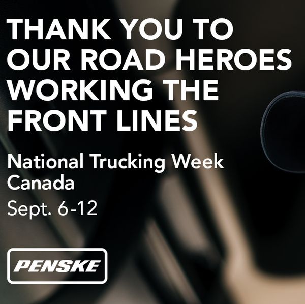 Penske Logistics Thanks Canadian Drivers During National Trucking Week