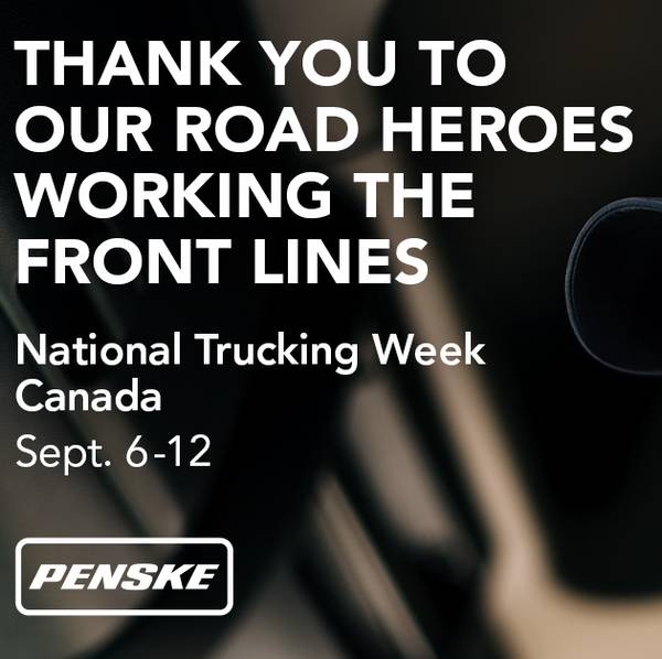 Penske Logistics Thanks Canadian Drivers During National Trucking Week