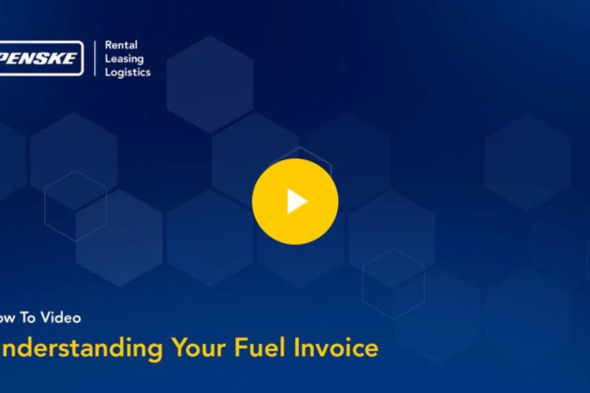 Fuel Invoice