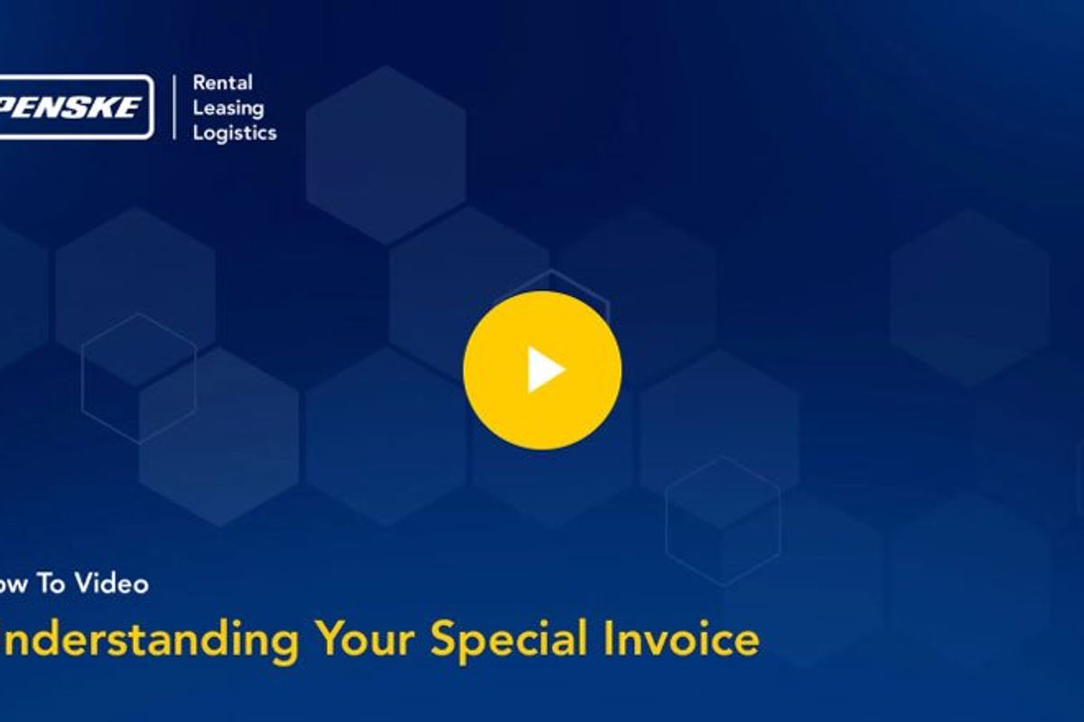 Special Invoice