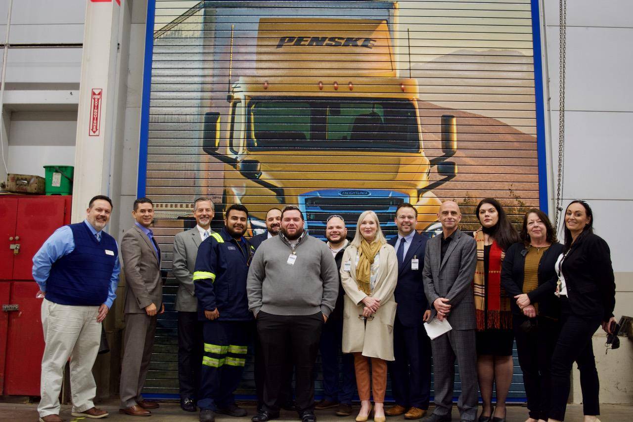 Penske Truck Leasing dedicates Diesel Training Lab at Lincoln Tech's East Windsor, CT, campus