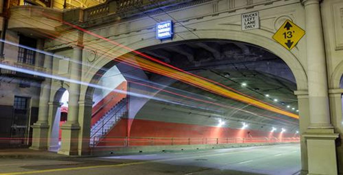 low-clearance bridge