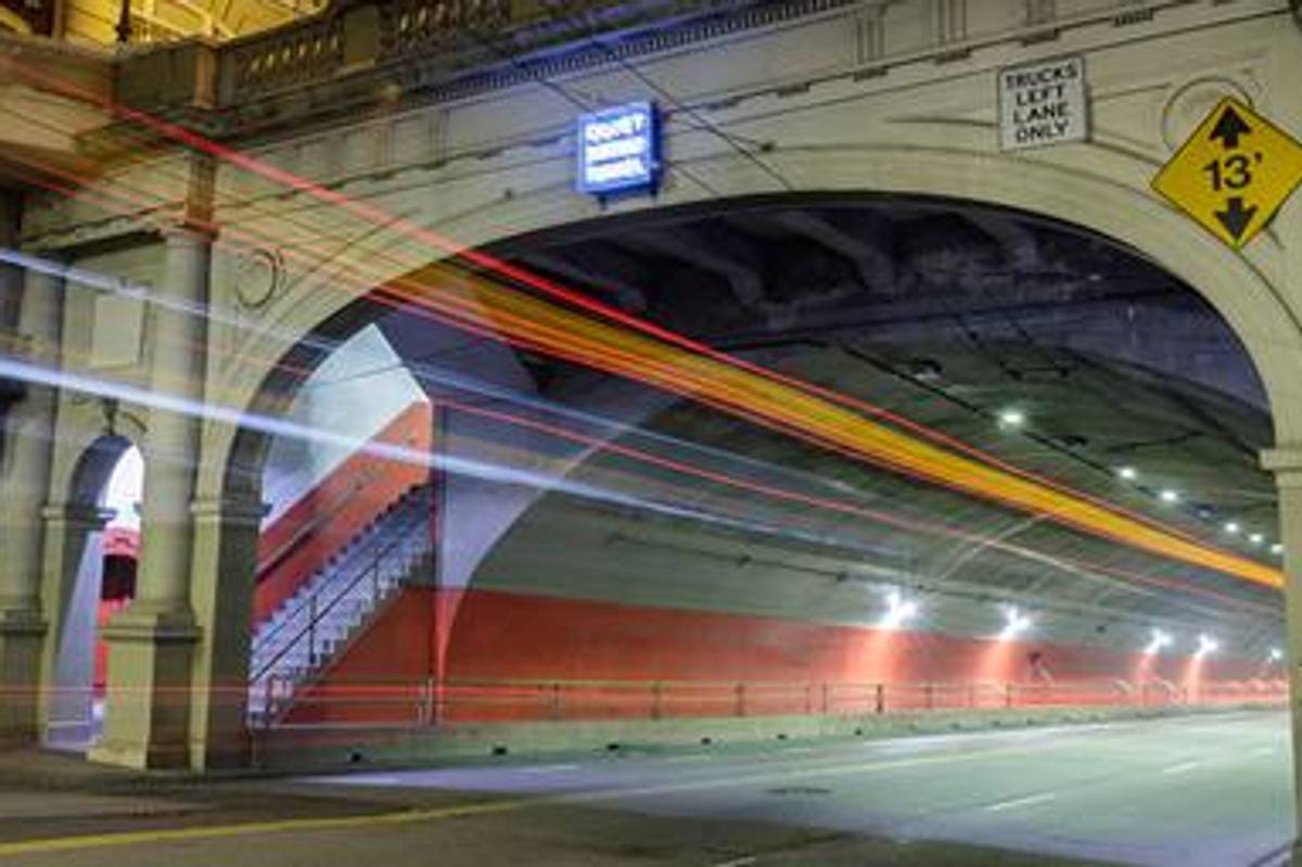 low-clearance bridge