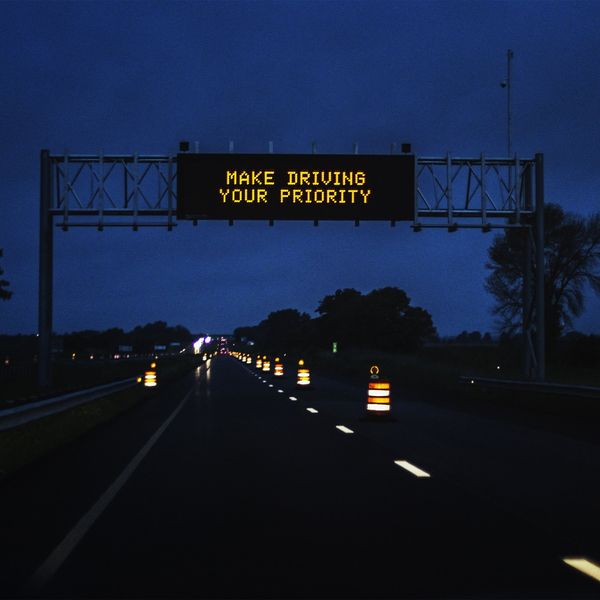 Make Driving a Priority highway sign