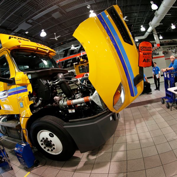 panoramic of truck