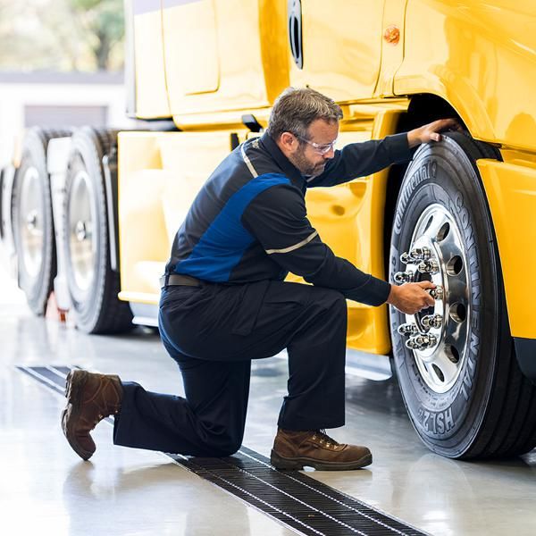 Penske technician implements maintenance to manage supply chain challenges.