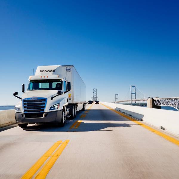 penske tractor and trailer