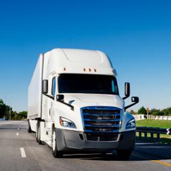 penske trucks on highway