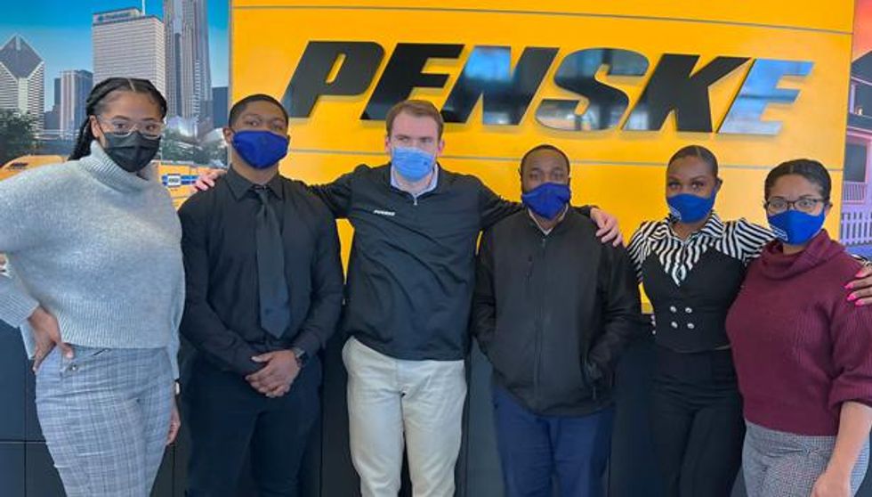 The team at Penske's Atlanta West Fulton district.