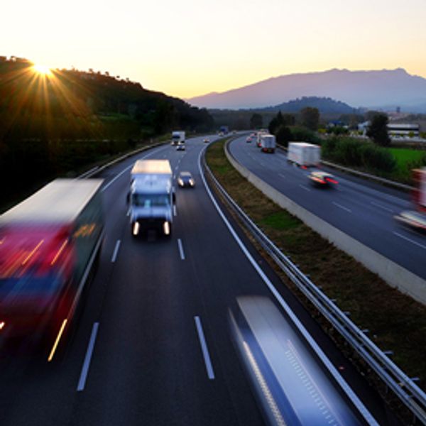 Traffic on Highway